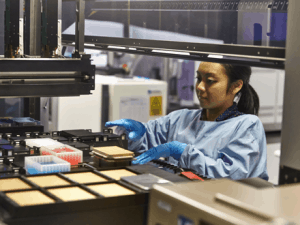 The new ACRF Child Cancer Personalised Medicine Centre’s specialised robots can now rapidly test hundreds of treatments for kids with high-risk cancers to guide their care..